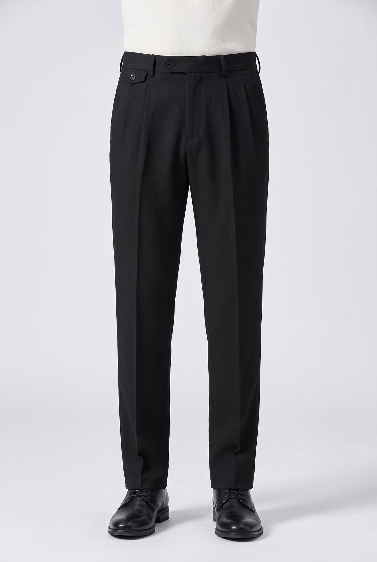Men's Classic Tailored Dress Pants - Black