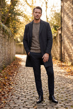 Men's Sleek Leather Chelsea Boots - lifestyle
