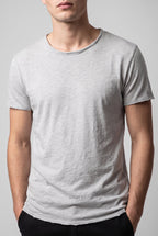 Men's Casual Cotton T-Shirt - Grey